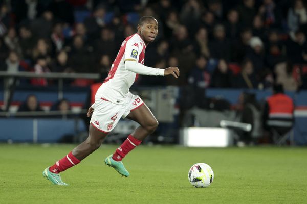 Le milieu de terrain de l'AS Monaco Mohamed Camara.