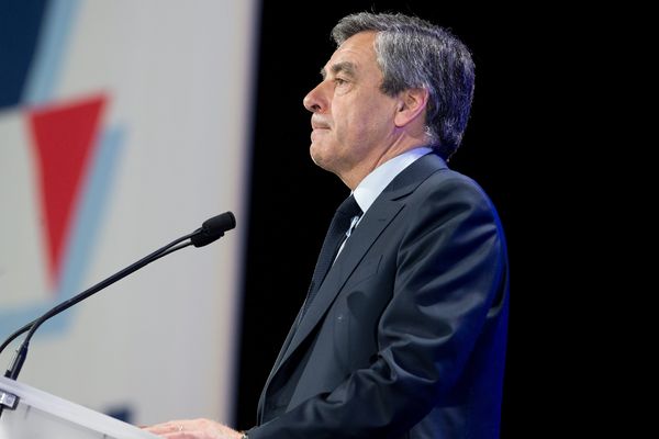 François Fillon, le 15 février dernier à Compiègne