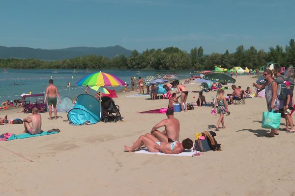 La base nautique de Colmar Houssen a attiré plus de 80 000 personnes depuis le mois de mai 2024.