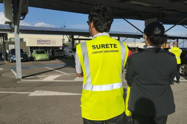 Carcassonne - le trafic aérien paralysé à cause d'une alerte à la bombe - 18 octobre 2023.