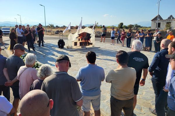 Une commémoration s'est tenue ce samedi 22 août 2023 pour les 48 ans des évènements de la cave d'Aleria.