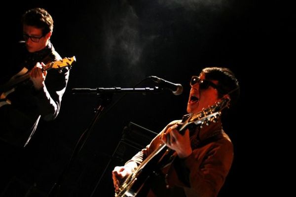 Le groupe lillois The Arrogants lors de la finale du tremplin régional du Main Square en 2015.