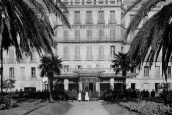 Le Grand hôtel d'Orient au début du XXème siècle