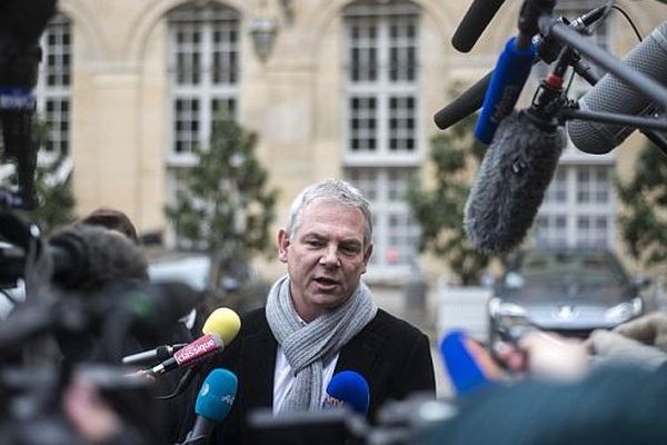 Thierry Lepaon, à Matignon le 25 novembre 2013.