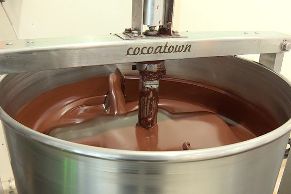 La période de fin d'année est capitale pour les chocolatiers de Bayonne.