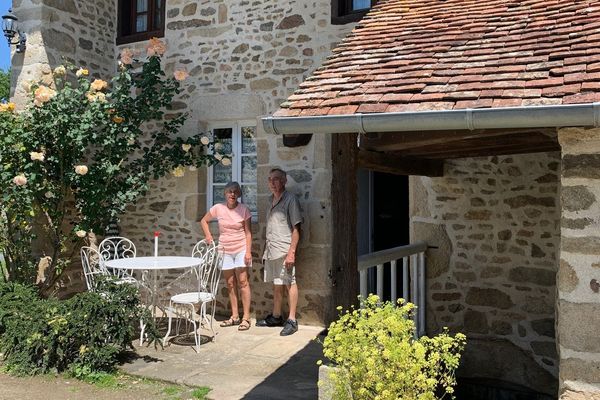 A Glénic dans la Creuse, des propriétaires de gîtes heureux