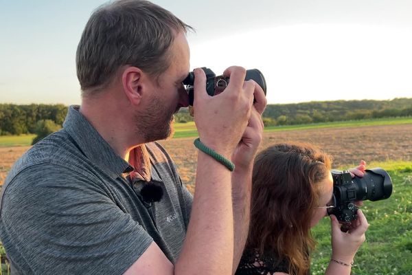 Marc Geiller et Katia Kopf en pleine action