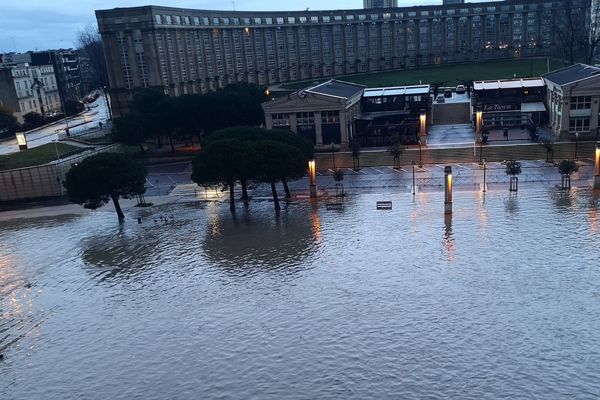 Ce dimanche matin, le Lez a débordé à Montpellier - 26 janvier 2020