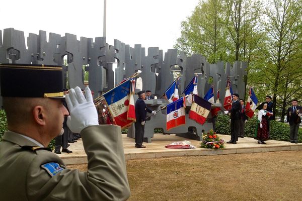 Hommage à Mâcon pour la journée du souvenir des victimes de la déportation