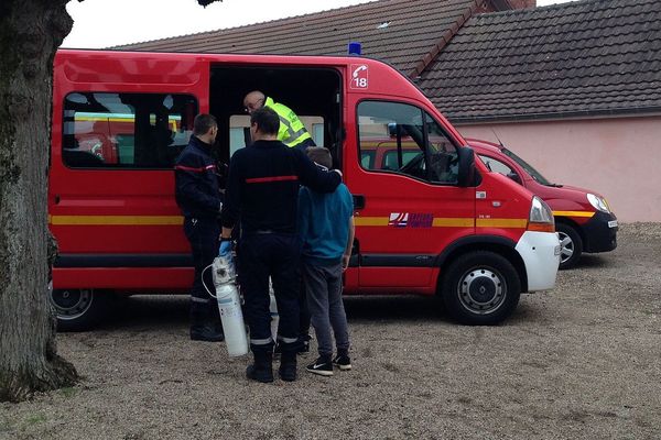 L'alerte a été donnée peu avant 14h, un important dispositif de secours a été mis en place