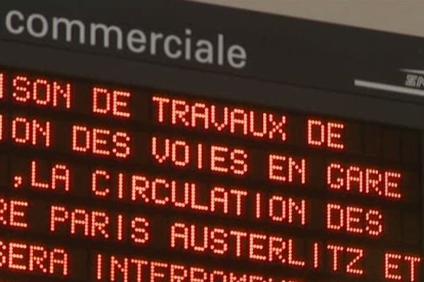 interruption de la circulation pendant le week-end de l'ascencion