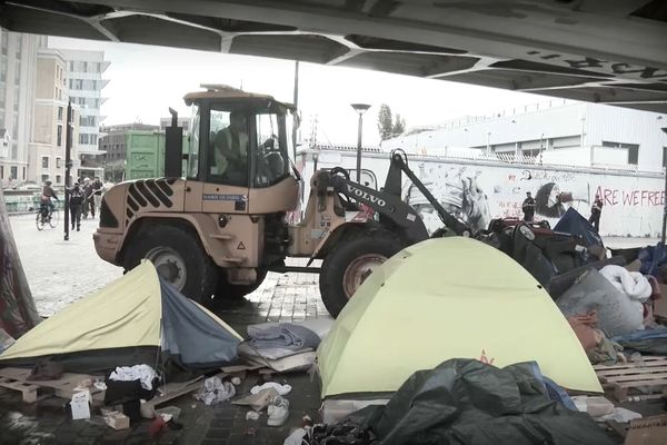 Des évacuations avaient été ordonnées notamment au bord du canal de l'Ourcq, avant le début des Jeux olympiques de Paris.