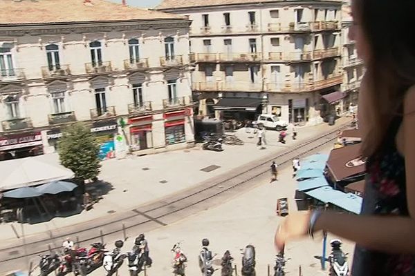 Coliving dans le quartier gare de Montpellier, c'est la solution adoptée par Marie José, étudiante bolivienne.