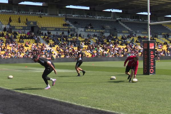 Un millier de supporteurs pour l'entraînement public du Stade Rochelais