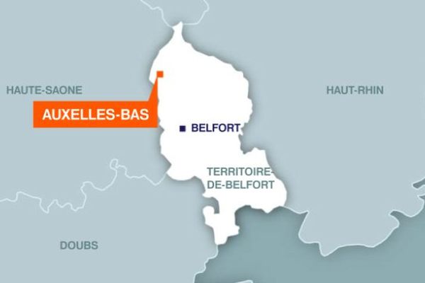 Auxelles-Bas dans le  Territoire-de-Belfort