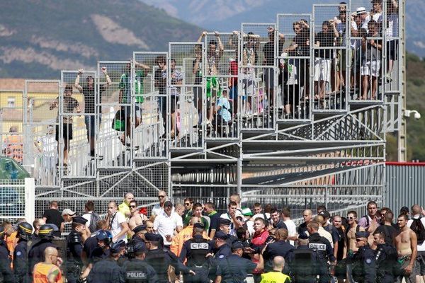 Ajaccio, stade François Coty, le 11 août 2013