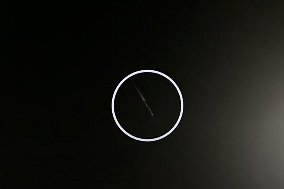 a meteorite seen by festival-goers in the sky of Clisson on the closing night