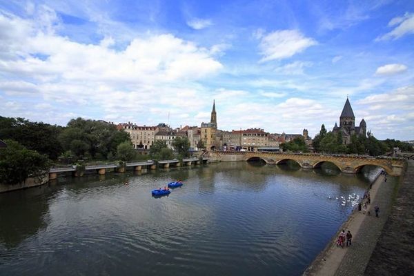 Entretien de la biodiversité en Moselle. Ici la ville de Metz.