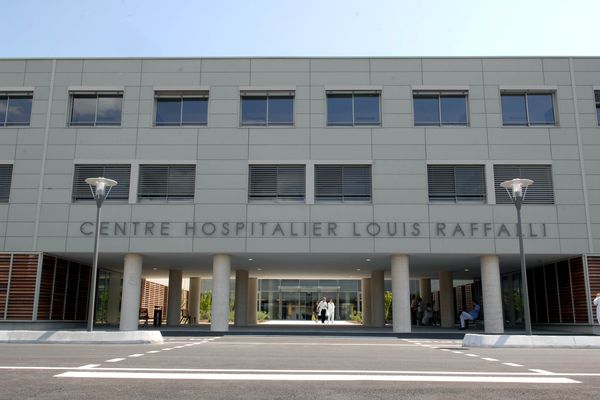 Le  Centre hospitalier Louis Raffalli à Manosque.