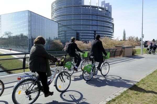 Le parlement européen, Strasbourg