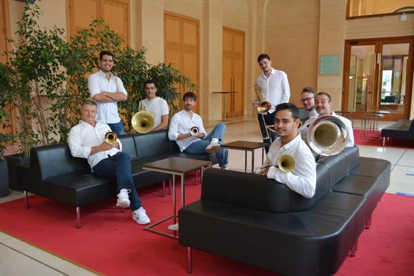 Le French Brass Project compte quatre musiciens de l'Orchestre National de Metz Grand Est.