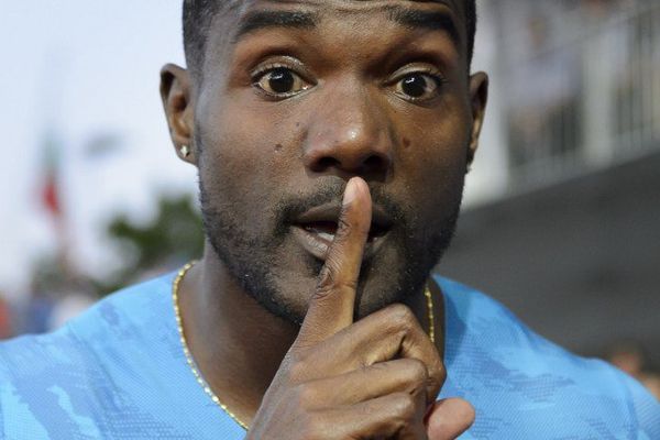 Sur le 100 mètres, le Français Jimmy Vicaut tentera de battre le maître, l'Américain Justin Gatlin (photo)