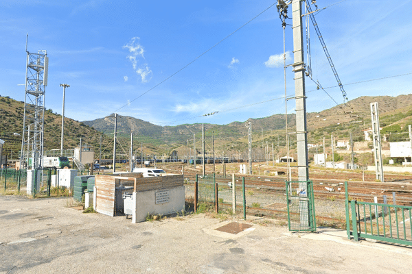 Le wagon concerné par la fuite se situait dans la zone technique de la gare de Cerbère (Pyrénées-Orientales). Illustration.