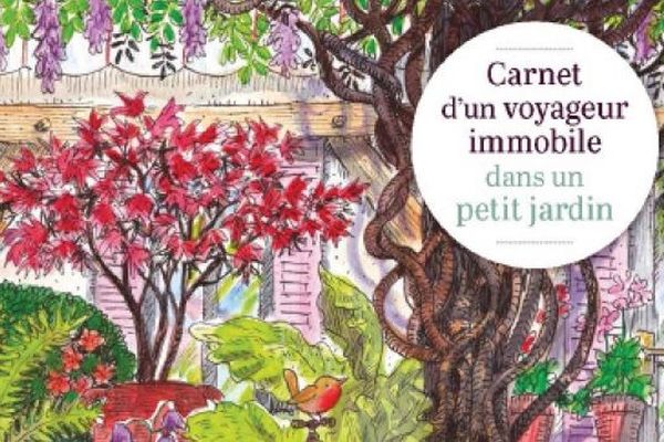 Tous les jours, pendant plus d'un an Fred Bernard a observé la flore et la faune de son jardin et pris des notes dans son carnet d'artiste.