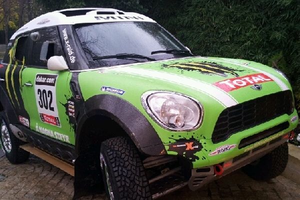 Mini N°203 de Nani Roma (dakar 2011)