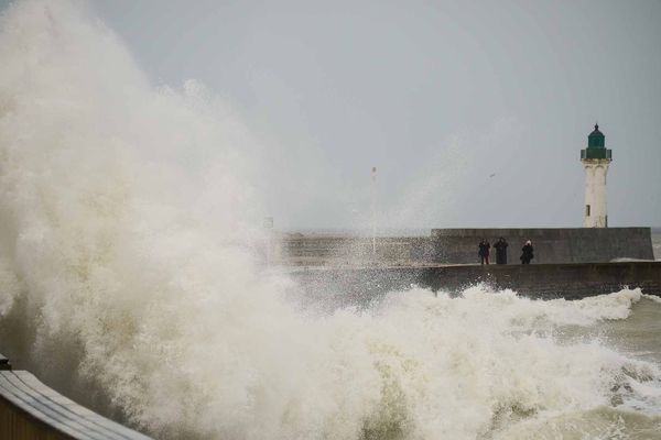 Lundi 10 février, la tempête Ciara frappe une partie de la Normandie.