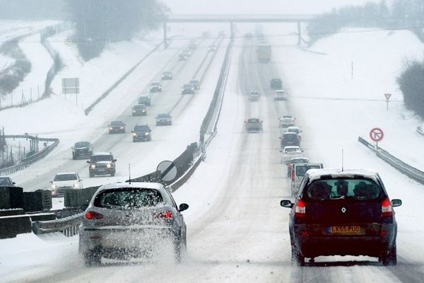 Circulation toujours très délicate sur les autoroutes de Picardie