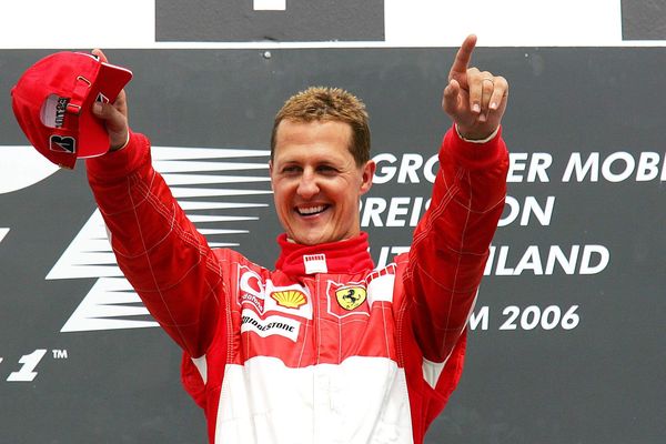 Michael Schumacher, le 07 juillet 2006 au Grand-prix d'Allemagne, à Hockenheim. Archives.