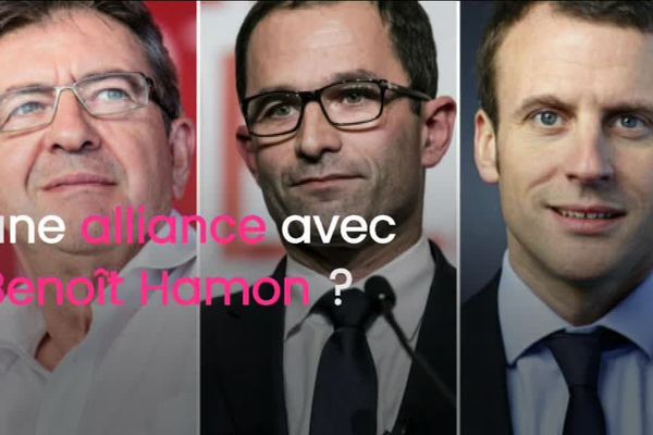 Trois des candidats à la présidentielle 2017.