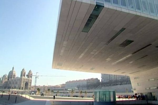 La Villa Méditerranée à Marseille.