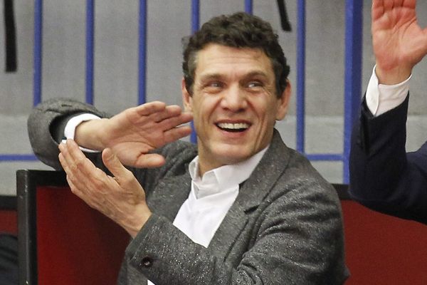 Le chanteur et acteur Marc Lavoine. 