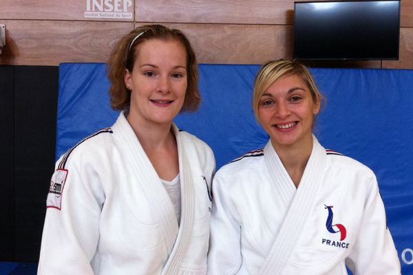 Lucie Louette et Automne Pavia sont fins prêtes pour les mondiaux de judo à Rio