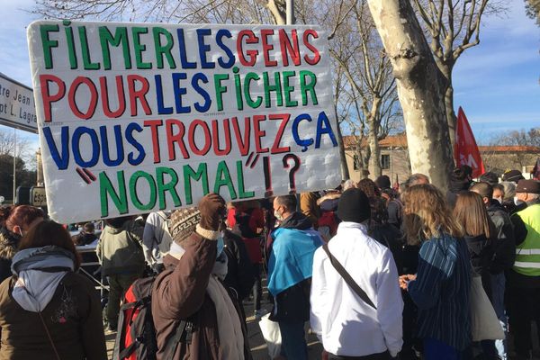 Une nouvelle mobilisation contre la Loi Sécurité Globale se tient ce samedi à Montpellier.