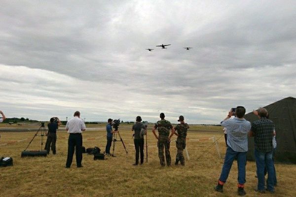 Répétitions de l'armée de l'air sur la Base aérienne de Châteaudun (Eure-et-Loir) - 27 juin 2017 