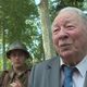 A Perpignan, René Suk, 105 ans, ancien combattant de la Seconde Guerre mondiale.