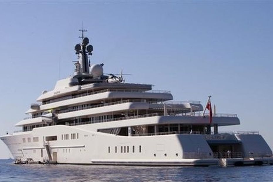 le yacht d'abramovitch