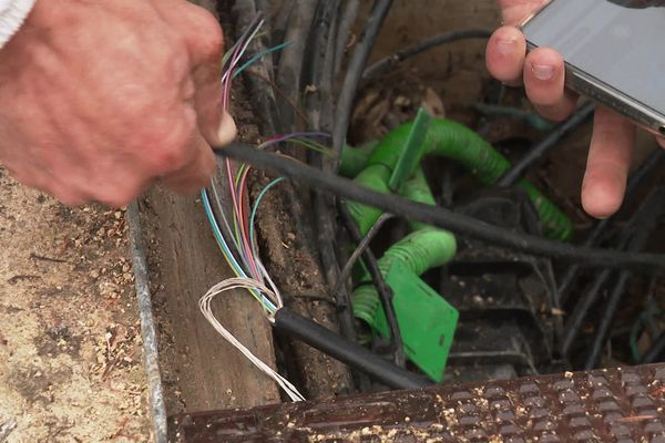 Un câble sectionné à l'origine de la panne.