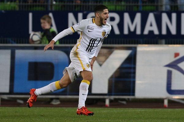 Yassine Benzia, avec un doublé, permet au LOSC de respirer après une belle victoire à Caen