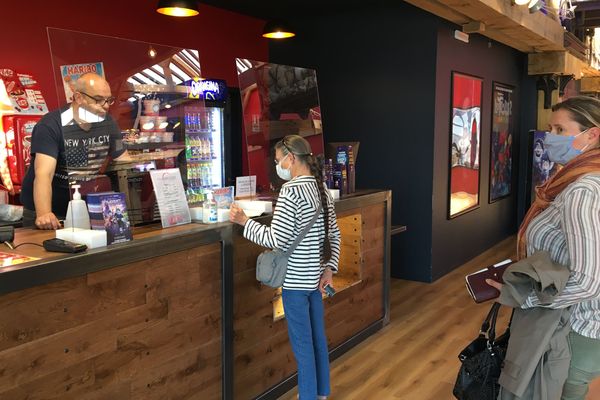 La première séance au cinéma à Dieppe