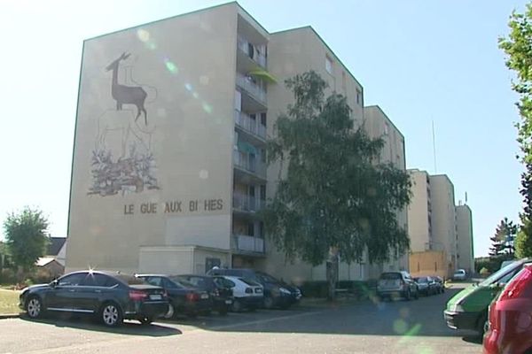 Les deux frères arrêtés habitent dans le quartier de Chateau Blanc à Chalette-sur-Loing