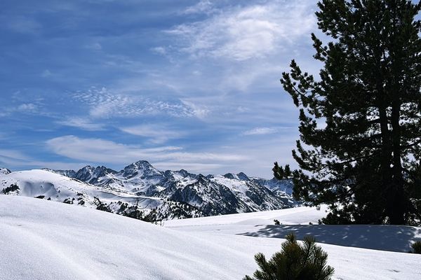 Plateau de Beille dans les Pyrénées - Ariège, 2024.