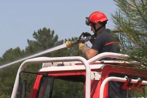 Plus de 5500 pompiers sont mobilisables en Gironde pour la lutte contre les feux de forêts