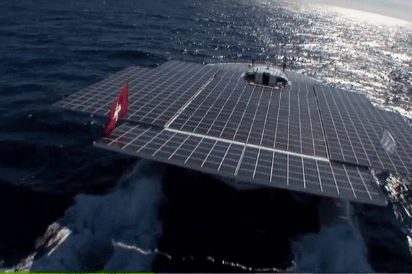 Le PlanetSolar, est le plus grand bateau solaire du monde