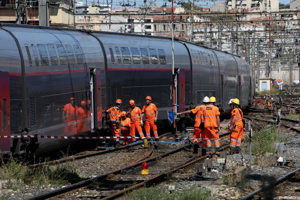 Le TGV a déraillé le 24 août dernier à son entrée en gare.