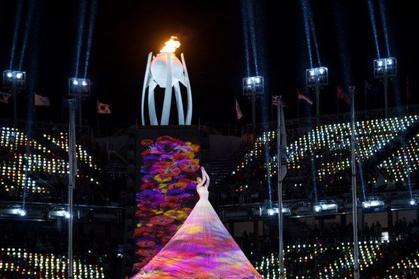 La cérémonie de clôture des Jeux Paralympiques à Pyeongchang dimanche 18 mars 2018. 