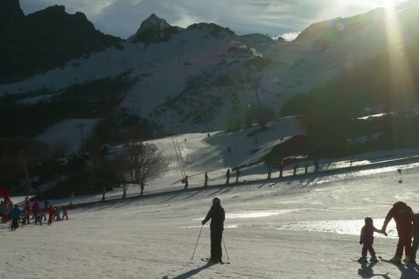 De la neige et du soleil à Gourette pour Noël !